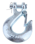 WINCH CABLE HOOK CLEVIS 1/4 6mm 6000LB 2700KG 2.7 TONNE
