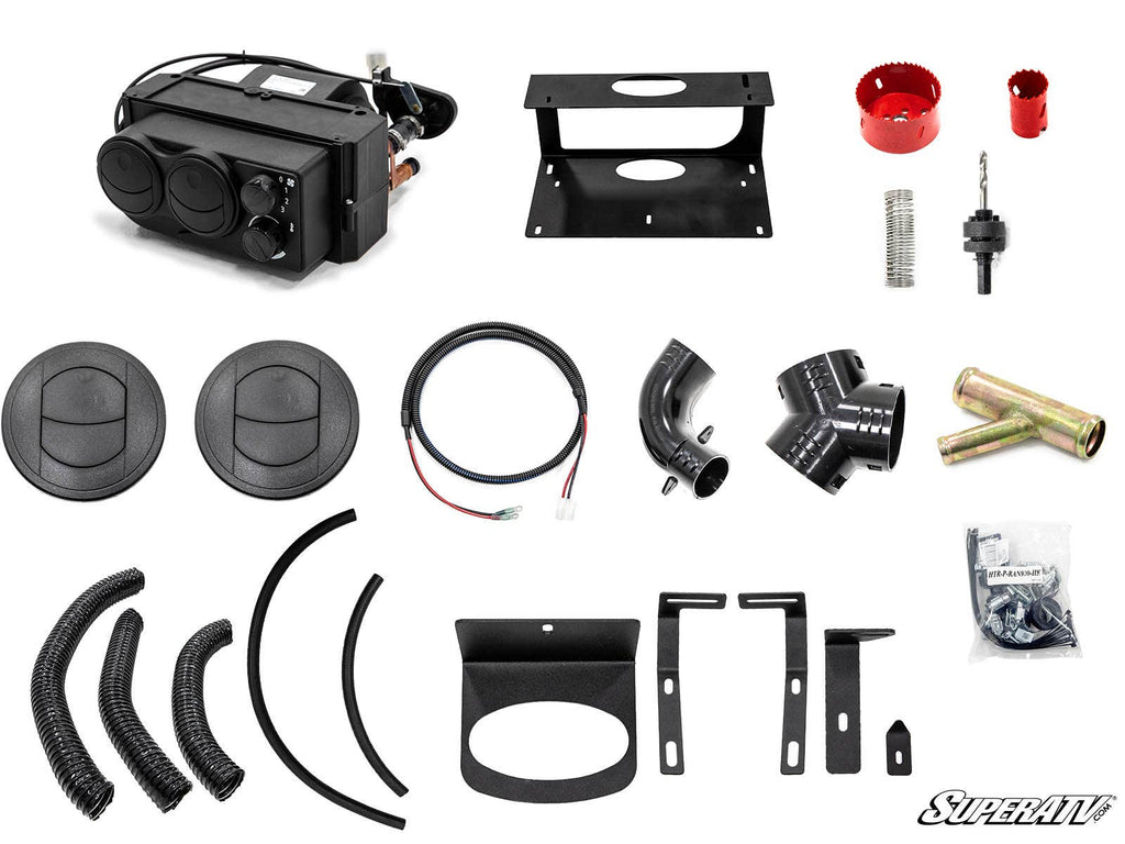 POLARIS RANGER XP 900 UNDER DASH CAB HEATER MATRIX BLOWER, SUPER ATV HTR-P-RAN900