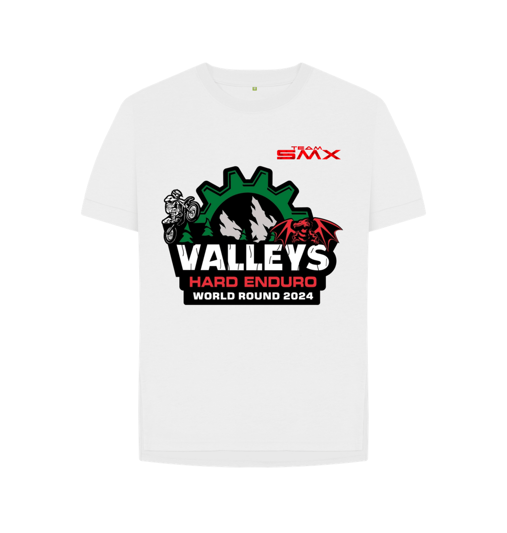 White SMX Valleys Tee (womens)