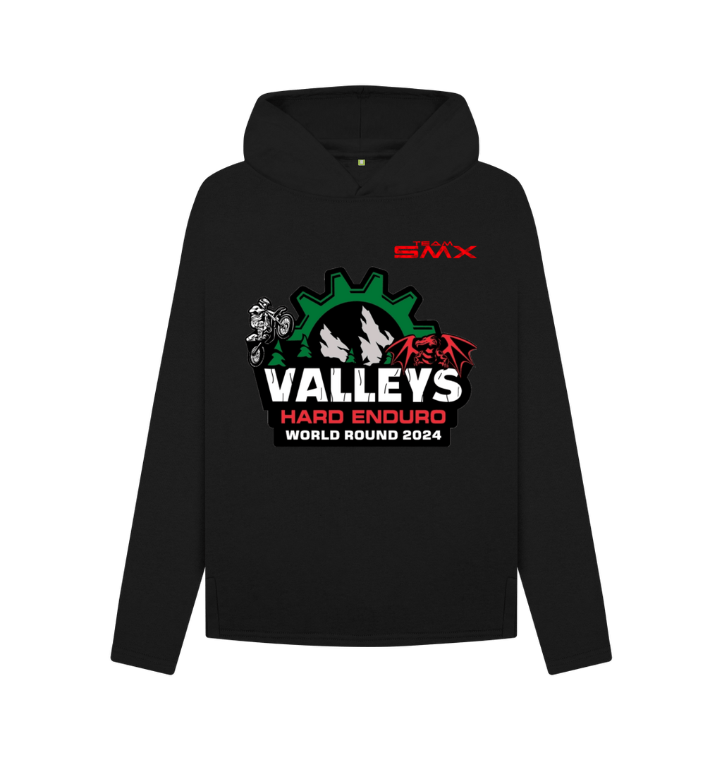 Black SMX Valleys Hoodie (Womens)