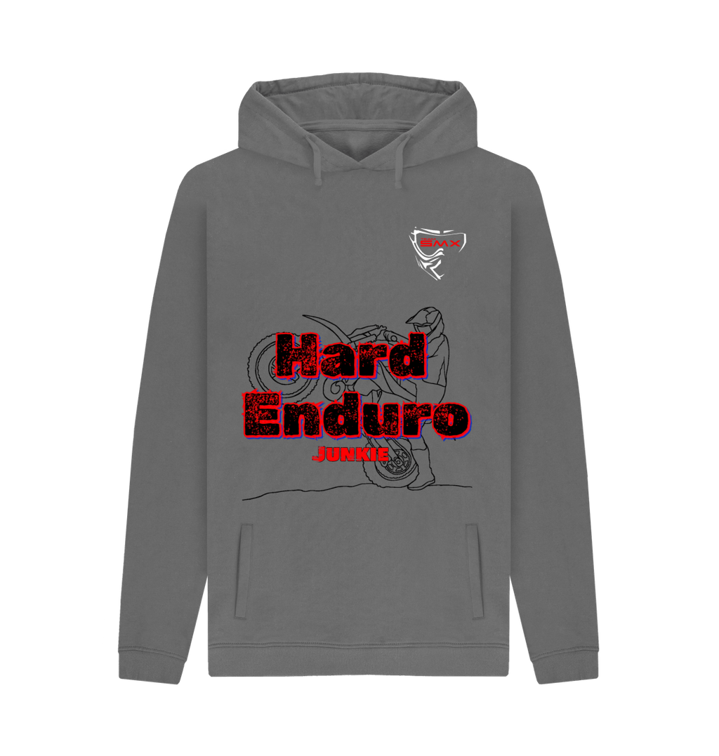 Slate Grey Printed Hoody Front