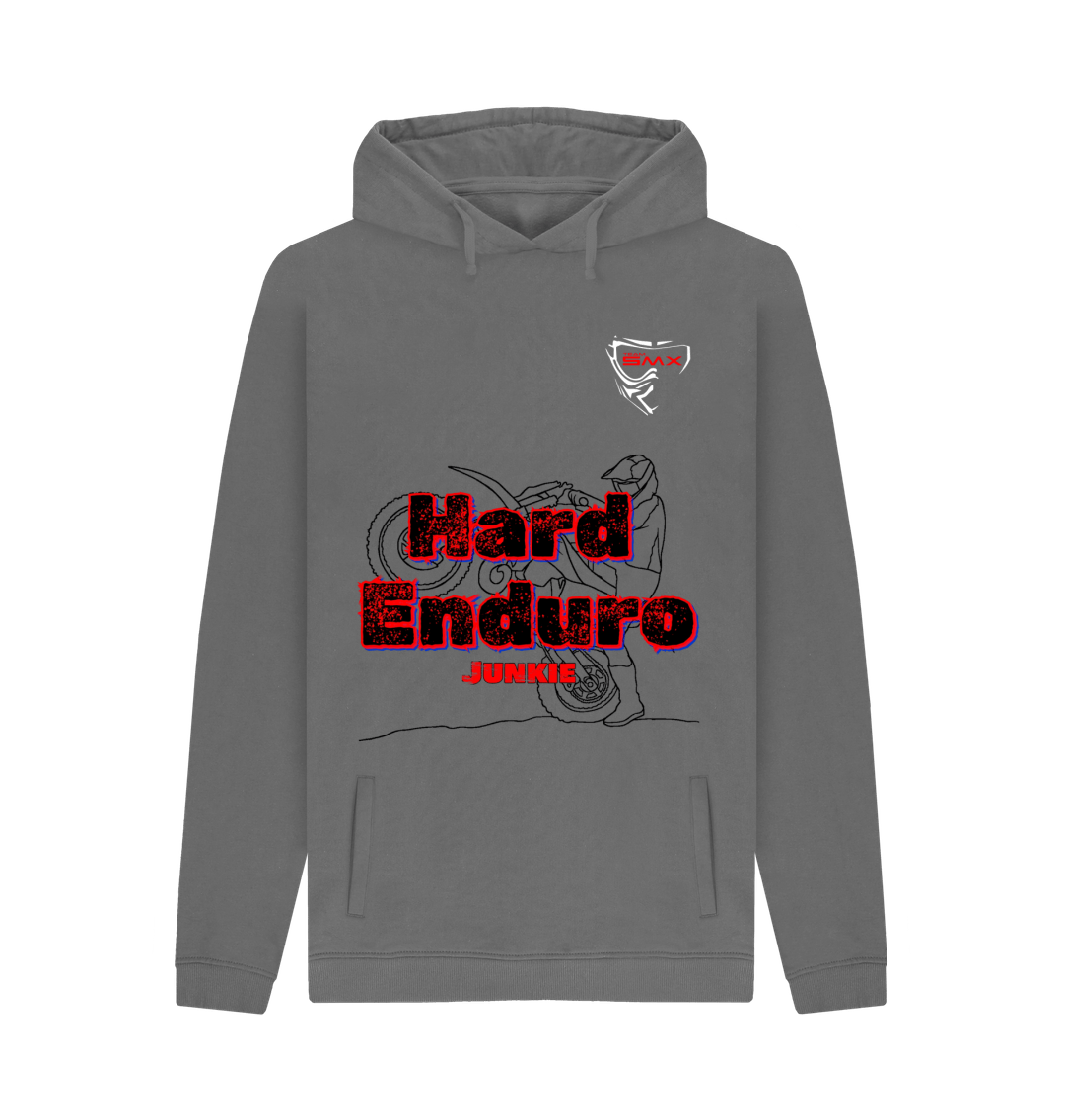 Slate Grey Printed Hoody Front