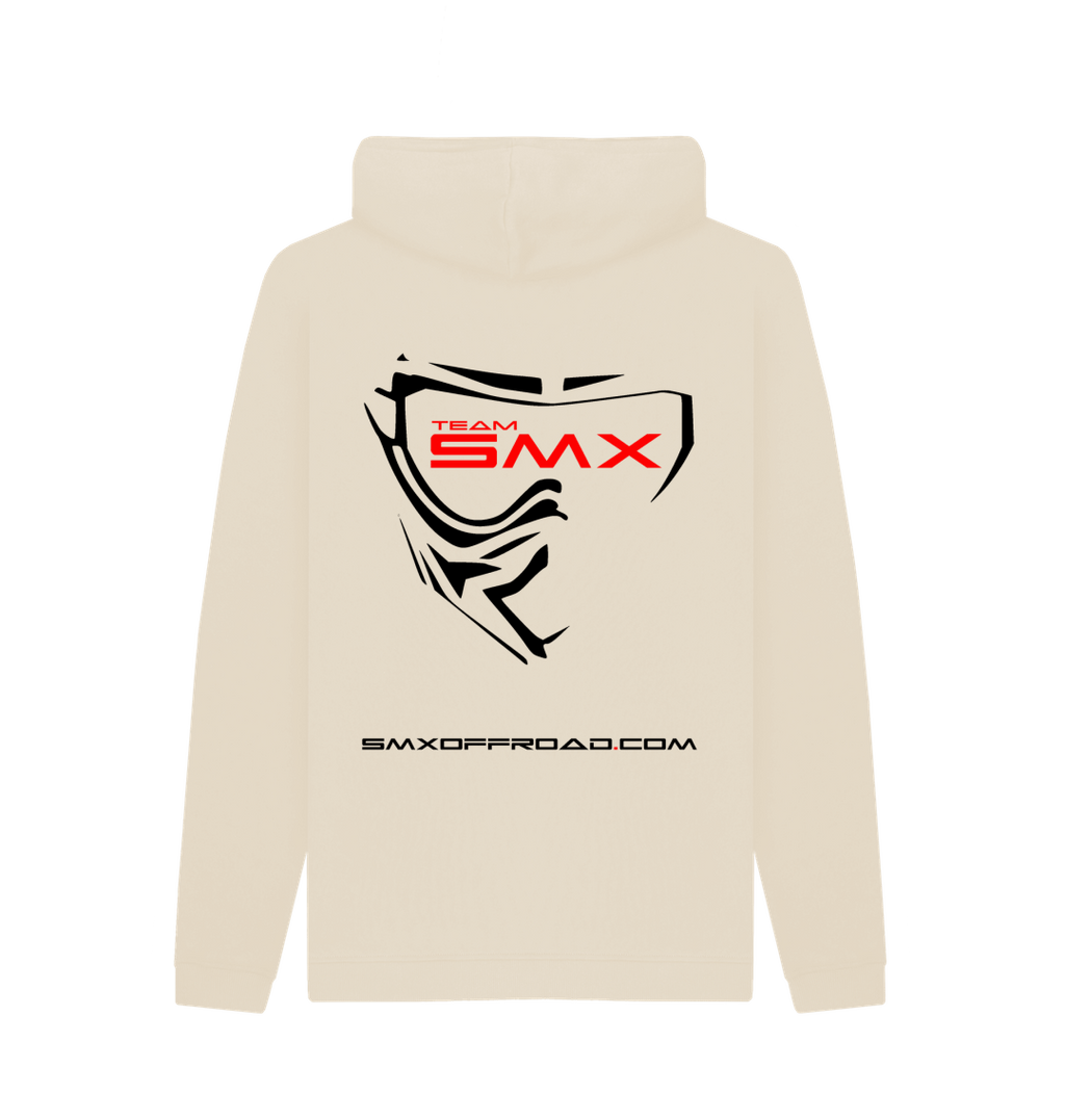 Oat Printed Hoody Back
