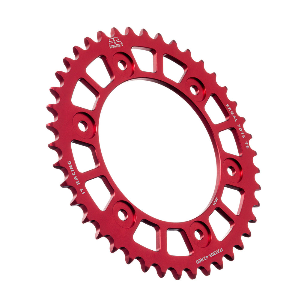 REAR SPROCKET ALUMINIUM JTA1301.42RED, CRF300 L/LA 41201-K1T-E10