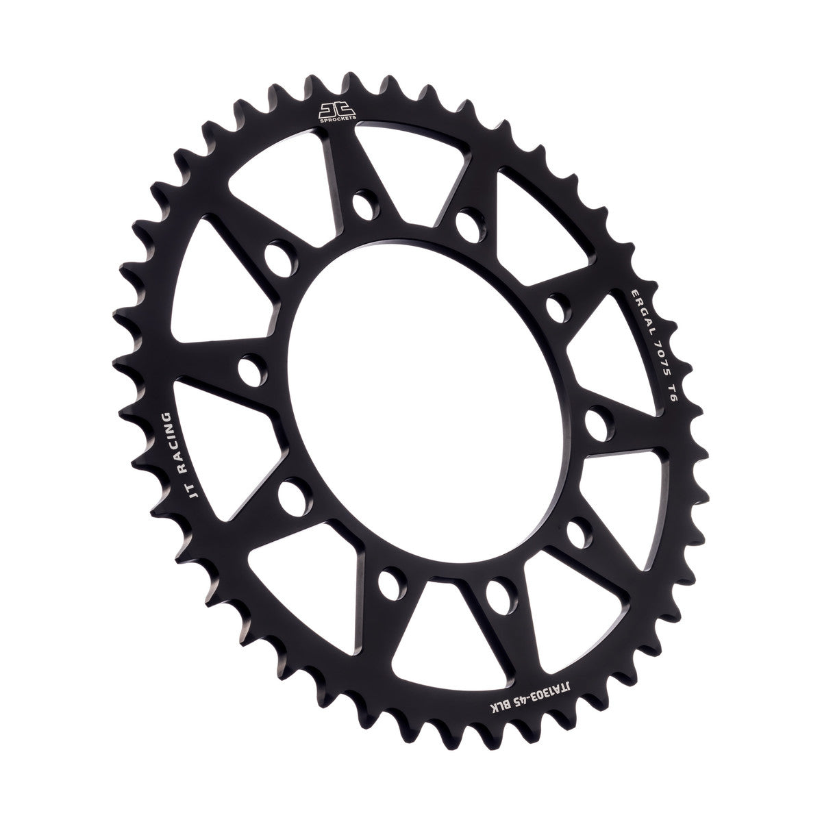 REAR SPROCKET ALLOY JTA1303.45 BLACK, HONDA ROAD CHAIN 520