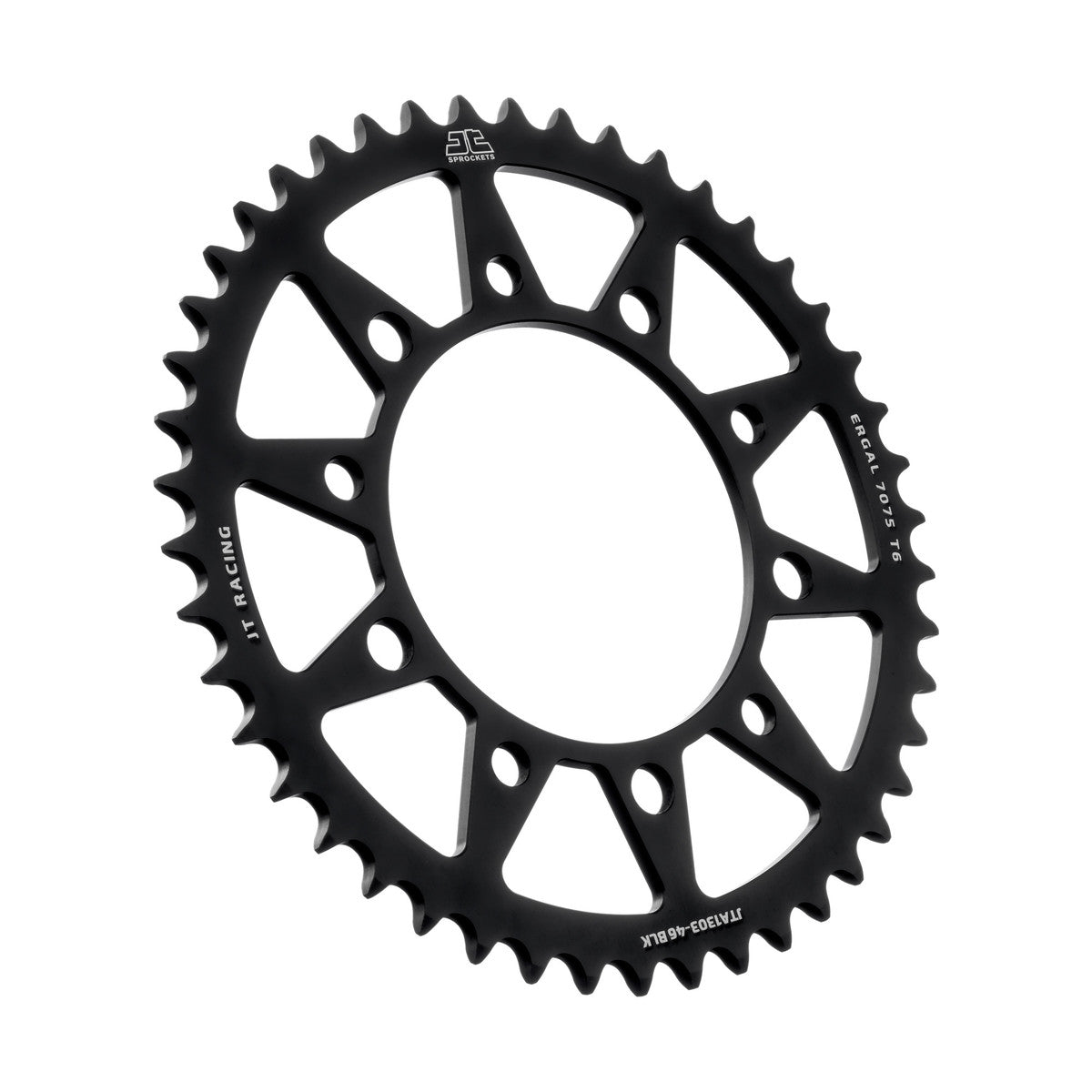 REAR SPROCKET ALLOY JTA1303.46 BLACK, HONDA ROAD CHAIN 520