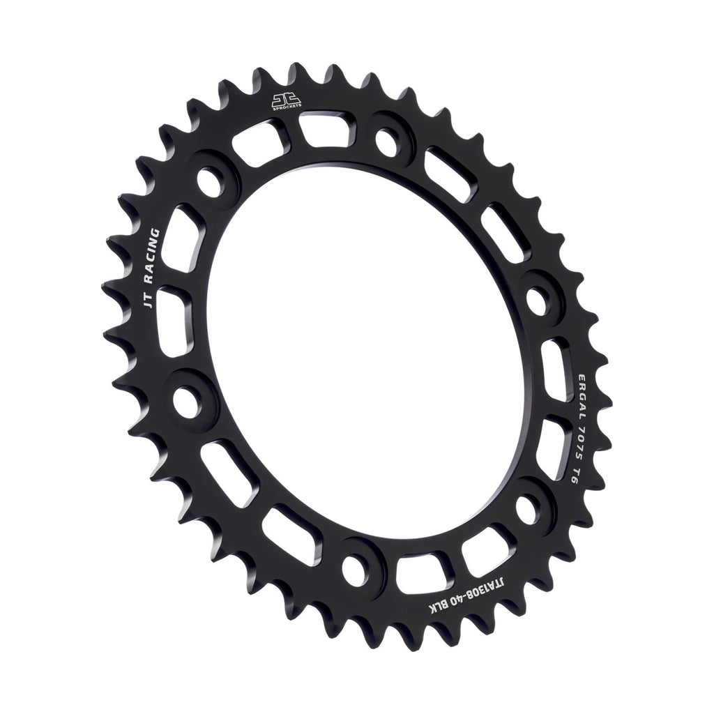REAR SPROCKET ALLOY JTA1308.40 BLACK, CHAIN CONVERSION 520, HONDA ROAD JTR1308