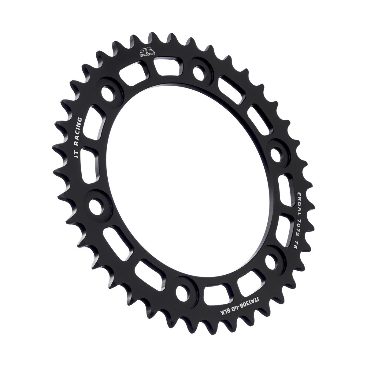 REAR SPROCKET ALLOY JTA1308.40 BLACK, CHAIN CONVERSION 520, HONDA ROAD JTR1308