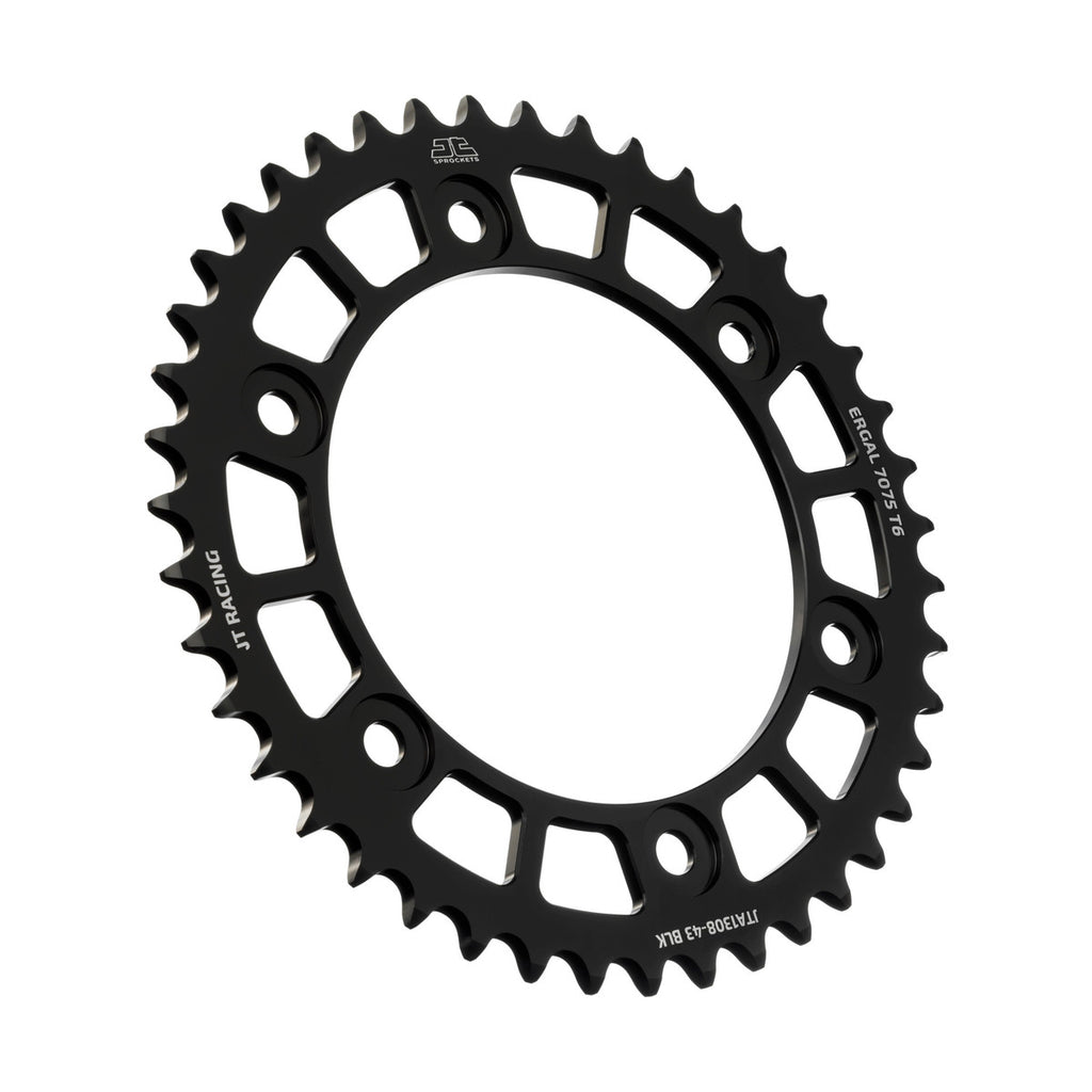 REAR SPROCKET ALLOY JTA1308.43BLK, CHAIN CONVERSION 520 JT RACELITE, HONDA ROAD JTR1308