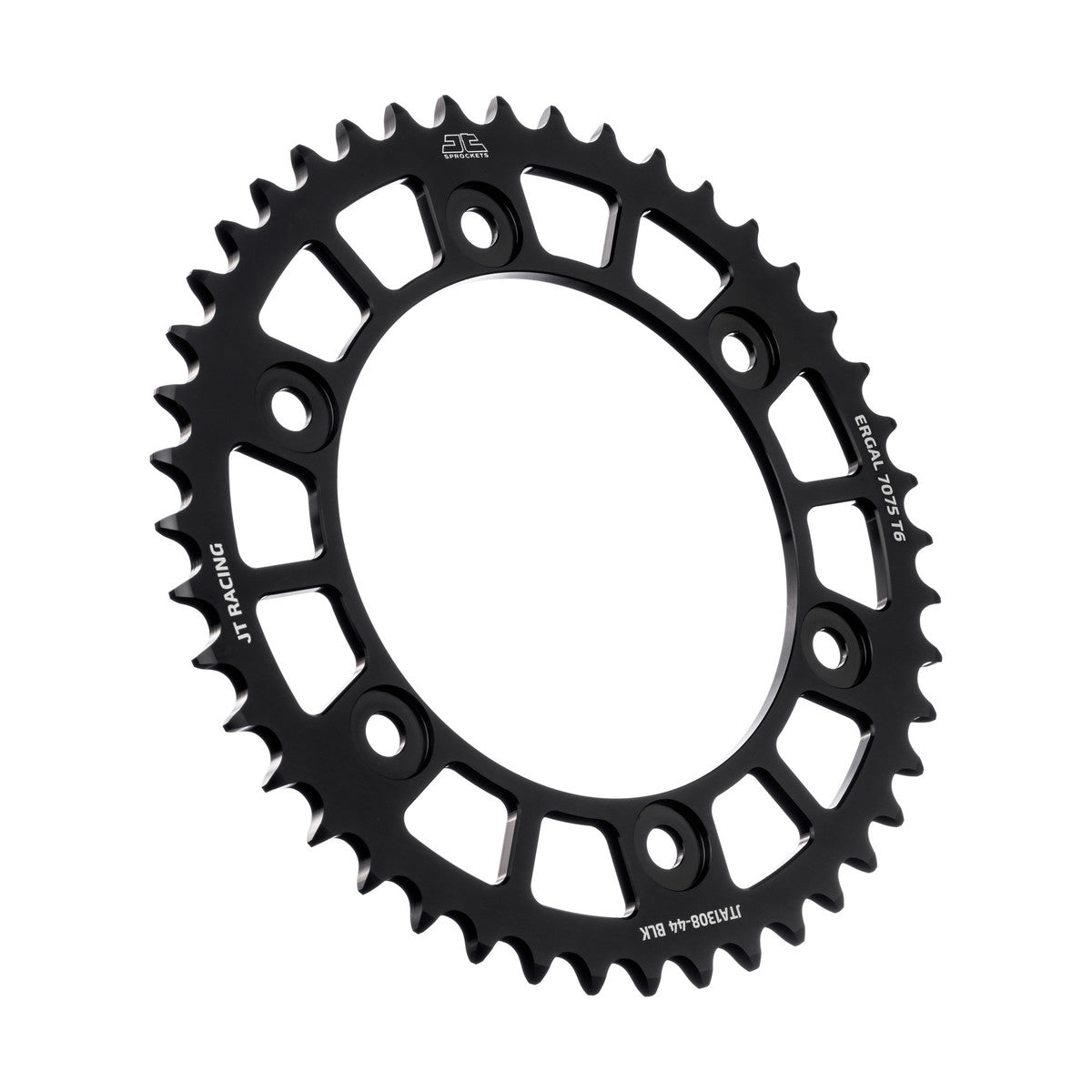REAR SPROCKET ALLOY JTA1308.44BLK, CHAIN CONVERSION 520 JT RACELITE, HONDA ROAD JTR1308