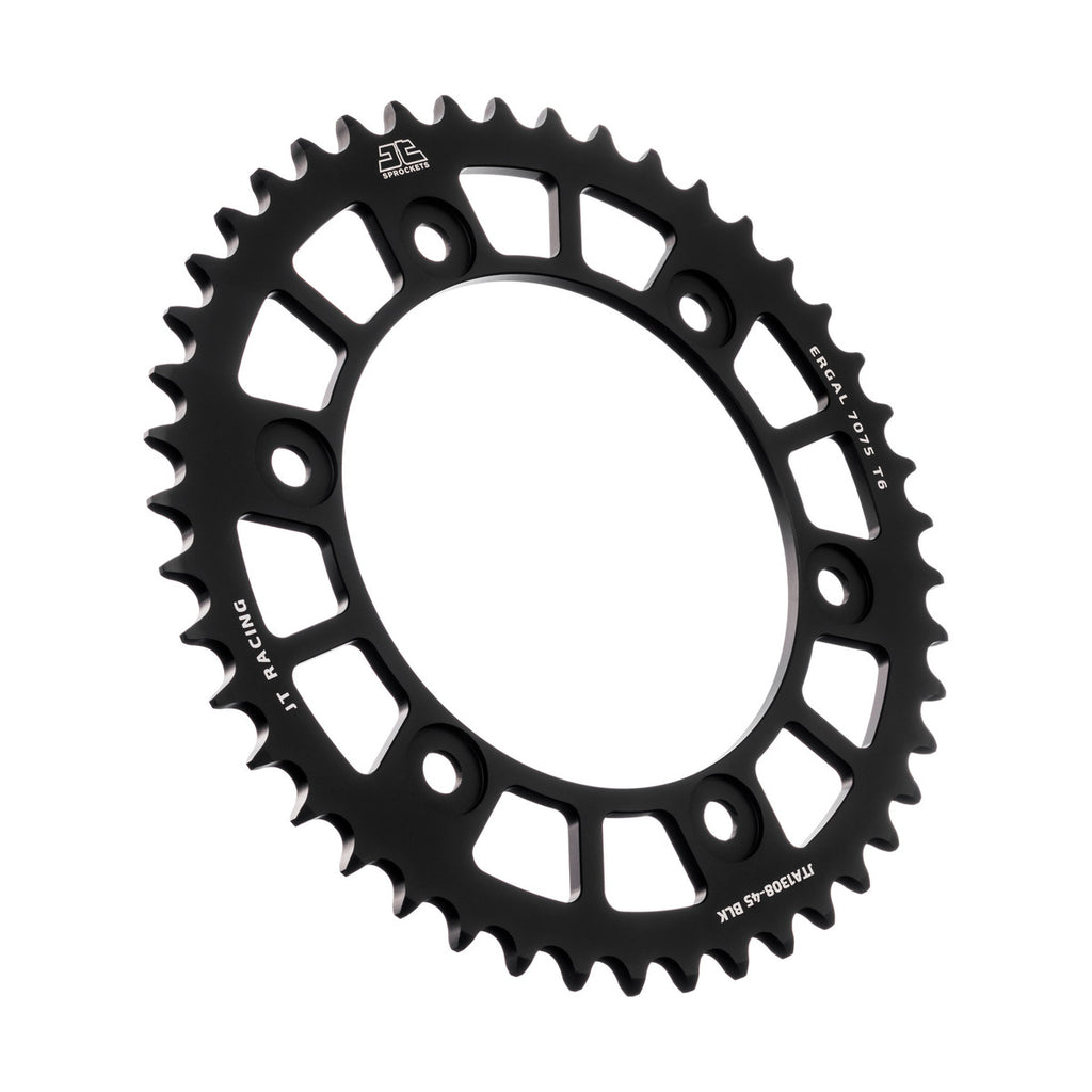 REAR SPROCKET ALLOY JTA1308.45BLK, CHAIN CONVERSION 520 JT RACELITE, HONDA ROAD JTR1308