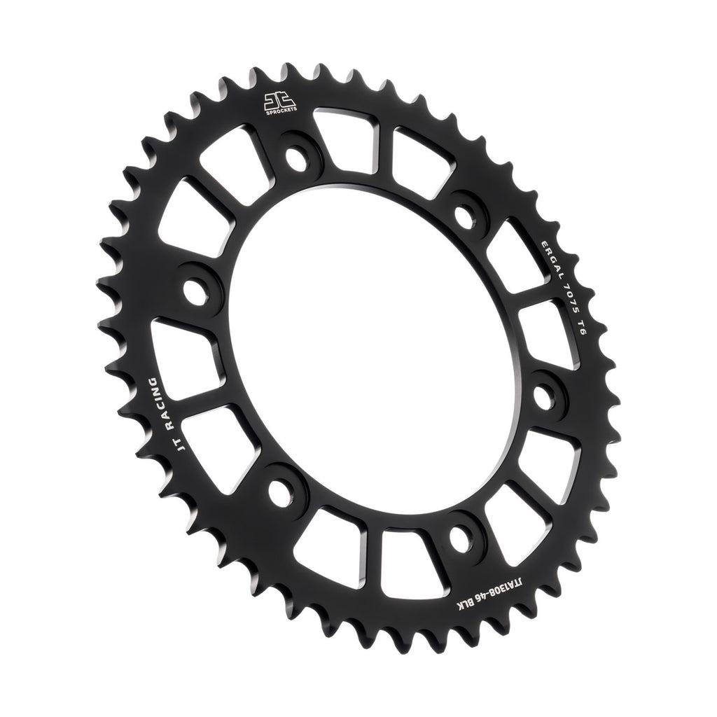 REAR SPROCKET ALLOY JTA1308.46BLK, CHAIN CONVERSION 520 JT RACELITE, HONDA ROAD JTR1308
