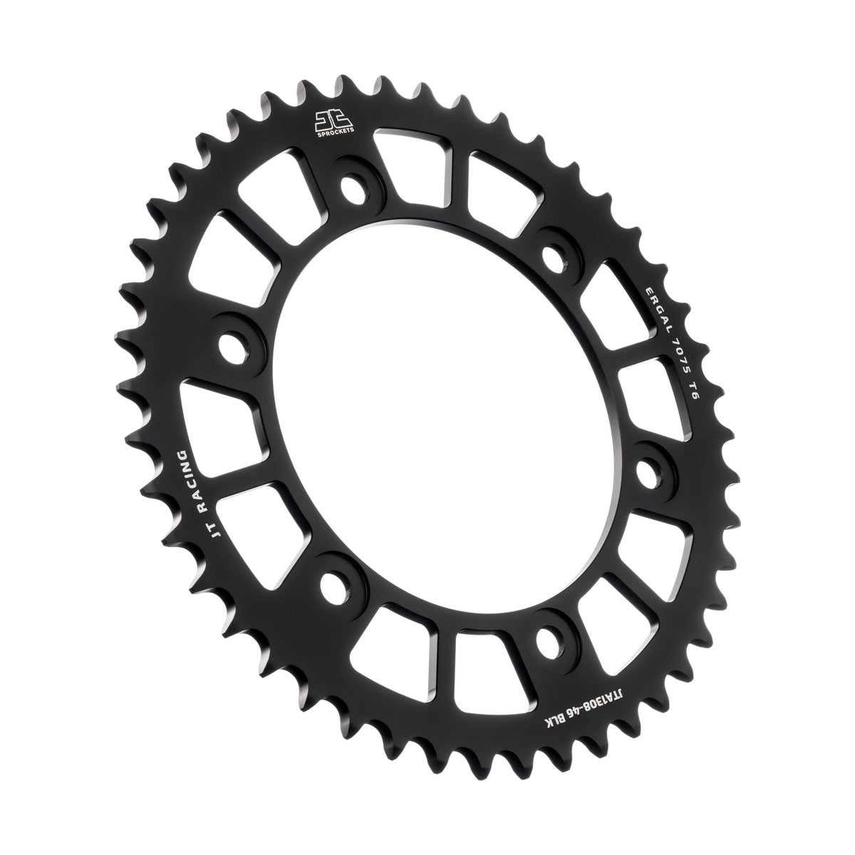 REAR SPROCKET ALLOY JTA1308.46BLK, CHAIN CONVERSION 520 JT RACELITE, HONDA ROAD JTR1308
