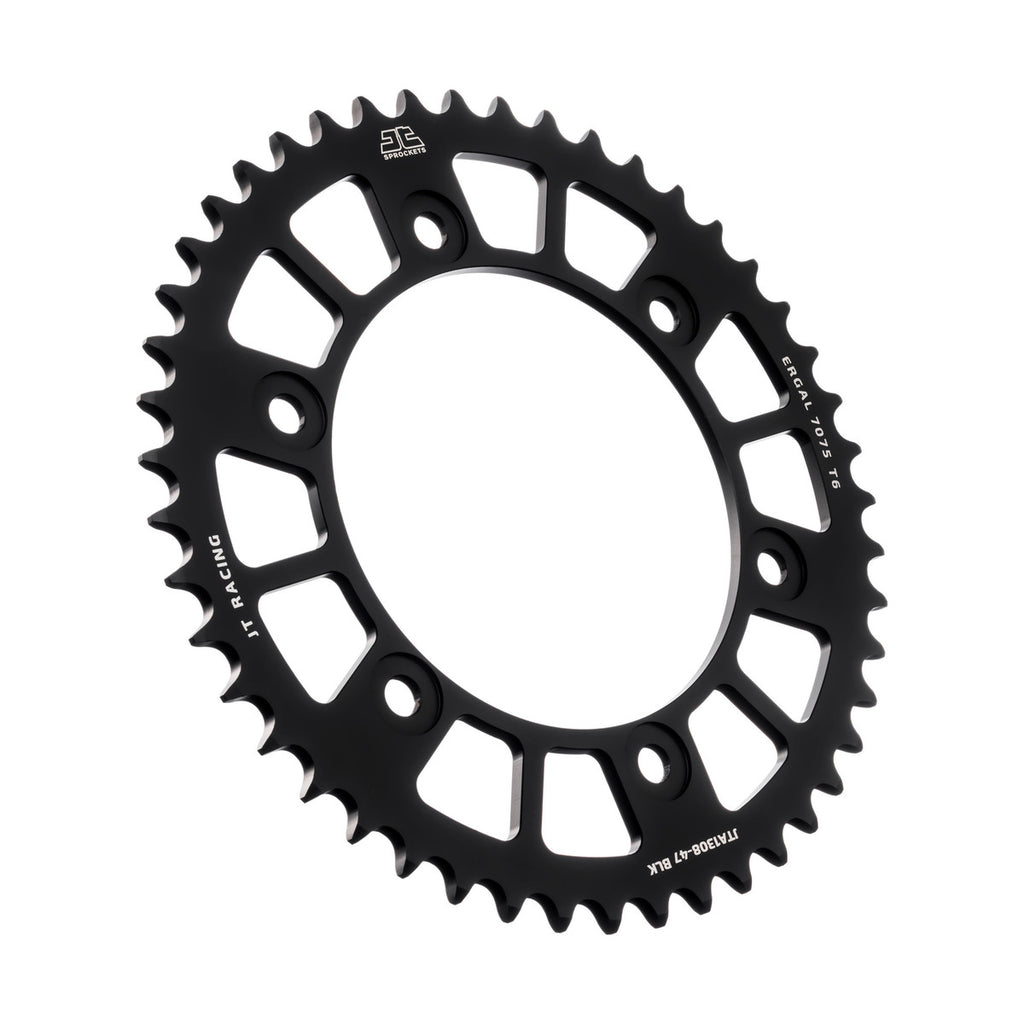 REAR SPROCKET ALLOY JTA1308.47BLK, CHAIN CONVERSION 520 JT RACELITE, HONDA ROAD JTR1308