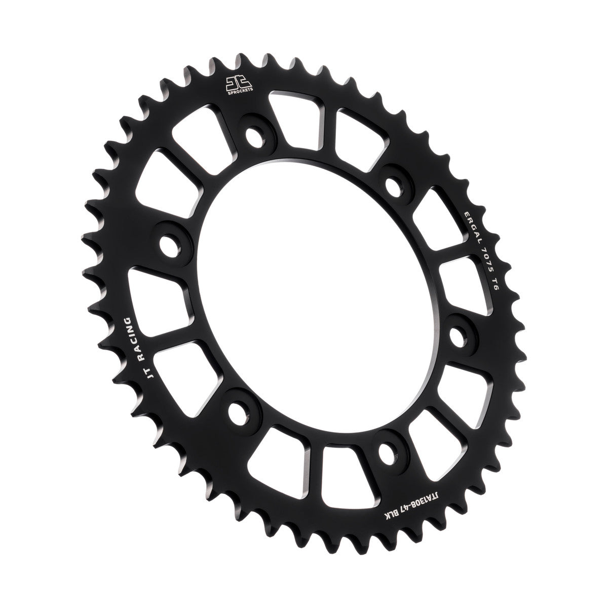 REAR SPROCKET ALLOY JTA1308.47BLK, CHAIN CONVERSION 520 JT RACELITE, HONDA ROAD JTR1308