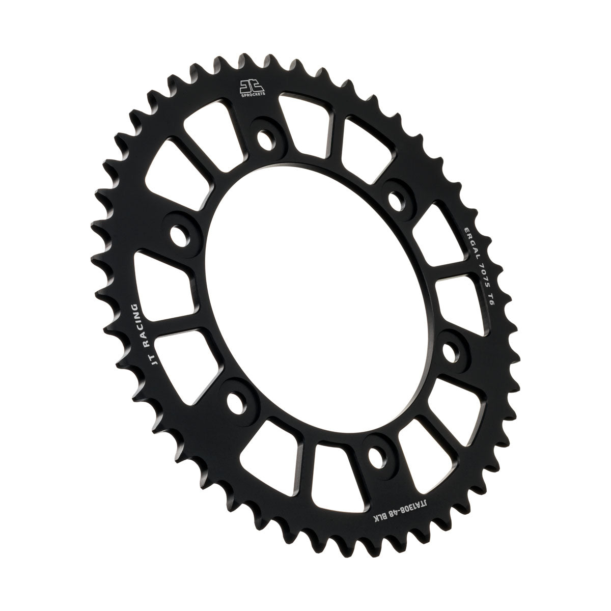 REAR SPROCKET ALLOY JTA1308.48BLK, CHAIN CONVERSION 520 JT RACELITE, HONDA ROAD JTR1308