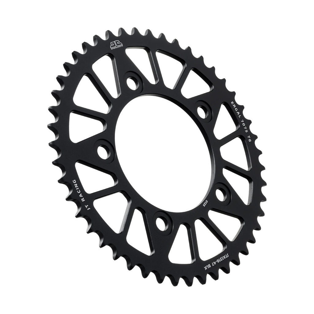 REAR SPROCKET JTA1316.47BLK BLACK ALLOY, HONDA ROAD 41201-MGS-D30