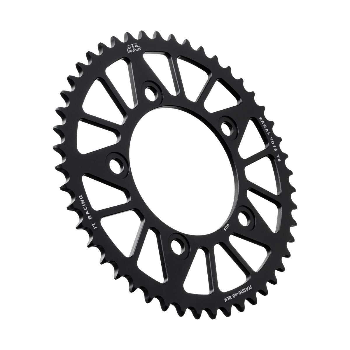 REAR SPROCKET JTA1316.48BLK BLACK ALLOY, HONDA ROAD 41201-MGS-D30