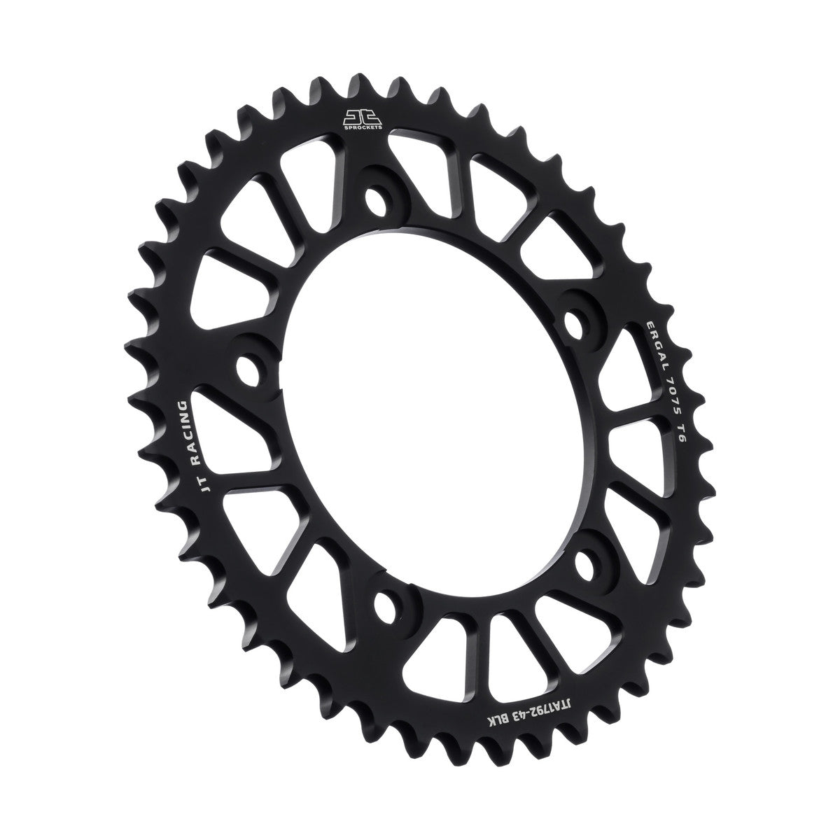 REAR SPROCKET ALLOY JTA1792.43 BLACK, Triumph, Suzuki, CHAIN 525