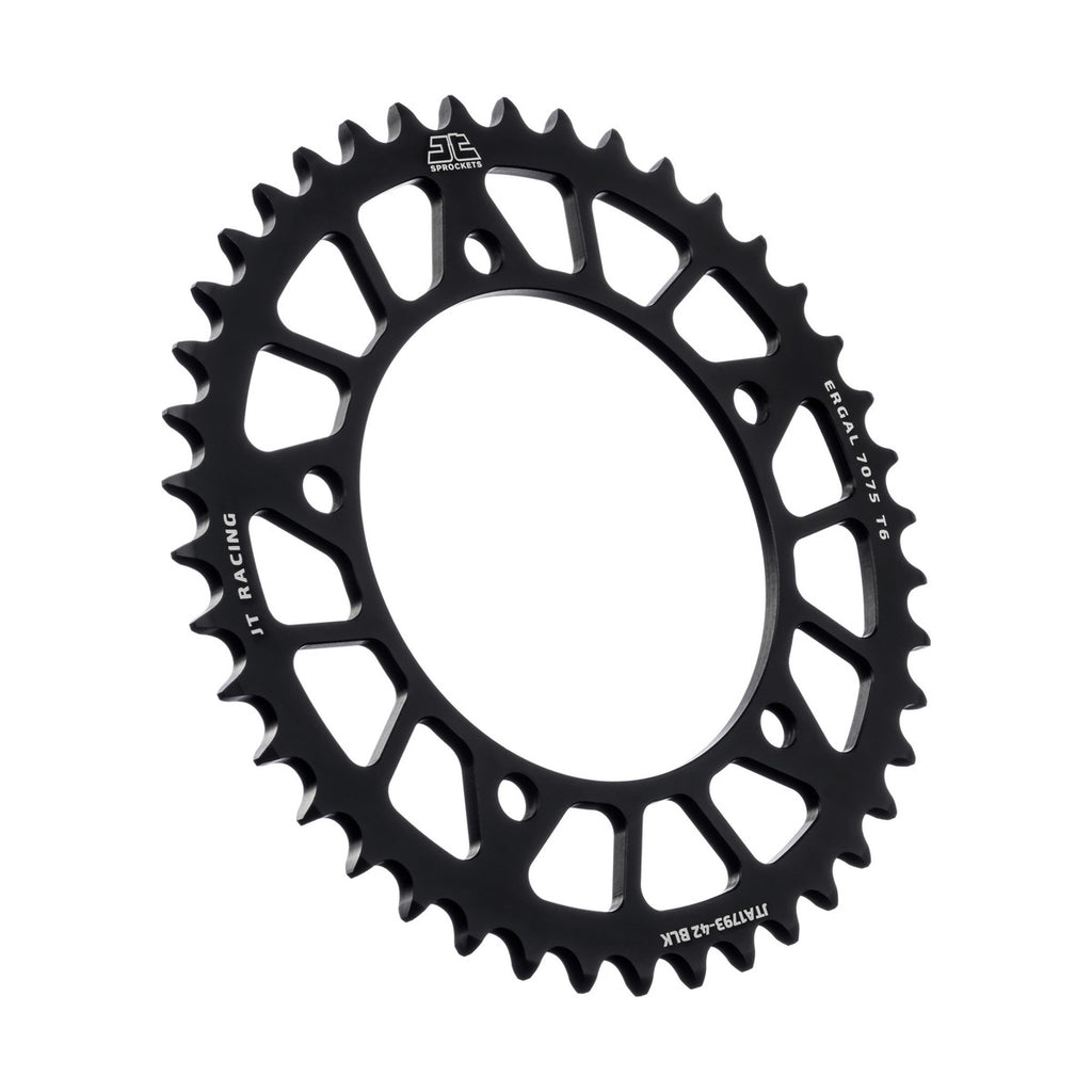 REAR SPROCKET ALLOY JTA1793.42BLK, JT RACELITE 7075 T6, CHAIN CONVERSION 520