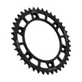 REAR SPROCKET JT RACERLITE BLACK, JT JTA210.40BLK 7075-T6 Aluminium