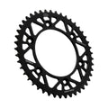REAR SPROCKET JT RACERLITE BLACK, JT JTA210.45BLK 7075-T6 Aluminium