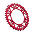 REAR SPROCKET JT RACERLITE RED, JT JTA210.45RED 7075-T6 Aluminium