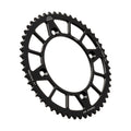 REAR SPROCKET ALLOY BLACK 215, JTA215.51BLK 7075-T6 Aluminium