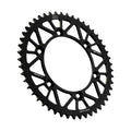 REAR SPROCKET ALLOY BLACK 251, JTA251.49BLK 7075-T6 Aluminium, SR251-49