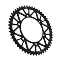 REAR SPROCKET ALLOY BLACK 251, JTA251.51BLK 7075-T6 Aluminium, SR251-51