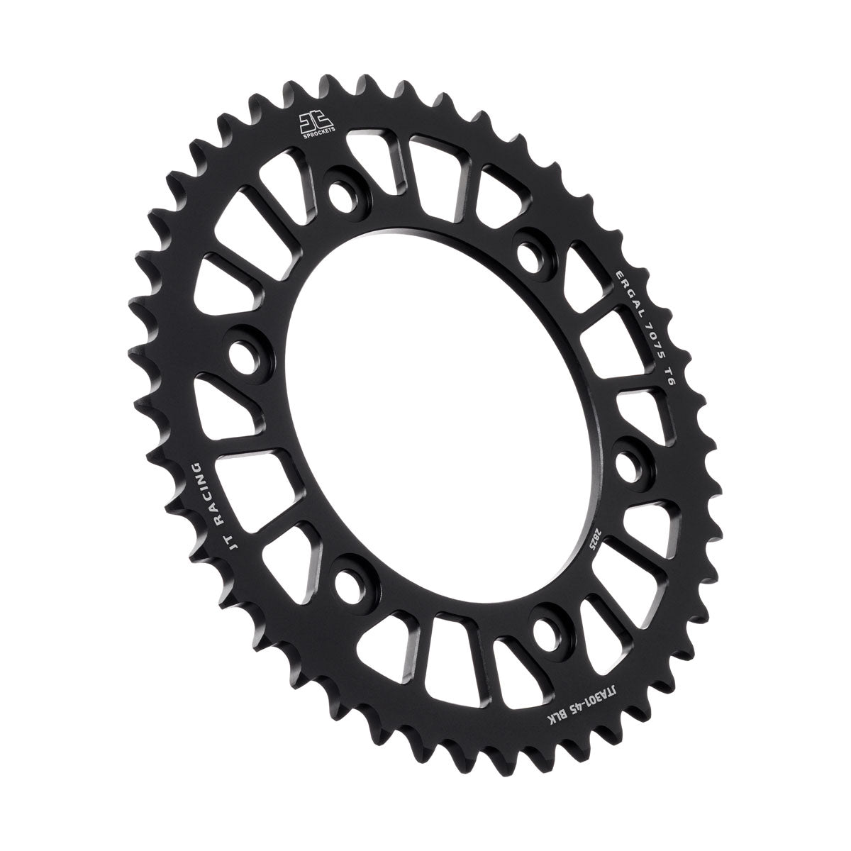 REAR SPROCKET ALLOY BLACK RACELITE JTA301.45BLK