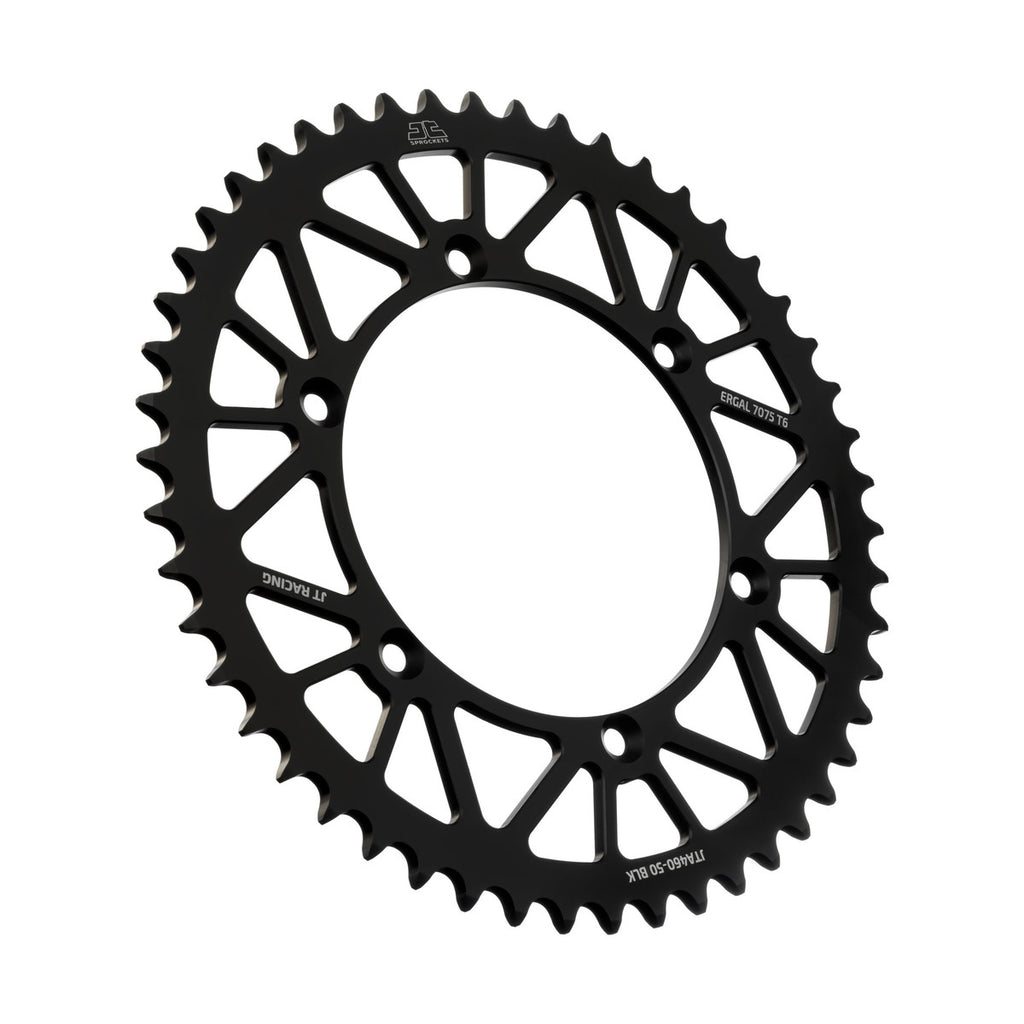 REAR SPROCKET ALLOY BLACK 460, JTA460.50BLK 7075-T6 Aluminium