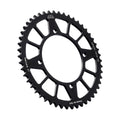 REAR SPROCKET ALLOY BLACK 4-HOLE, JTA461.50 7075-T6 Aluminium