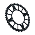 REAR SPROCKET ALLOY SIL 4-HOLE, JTA461.51BLK 7075-T6 Aluminium