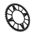 REAR SPROCKET ALLOY BLACK 4-HOLE, JTA461.52BLK 7075-T6 Aluminium