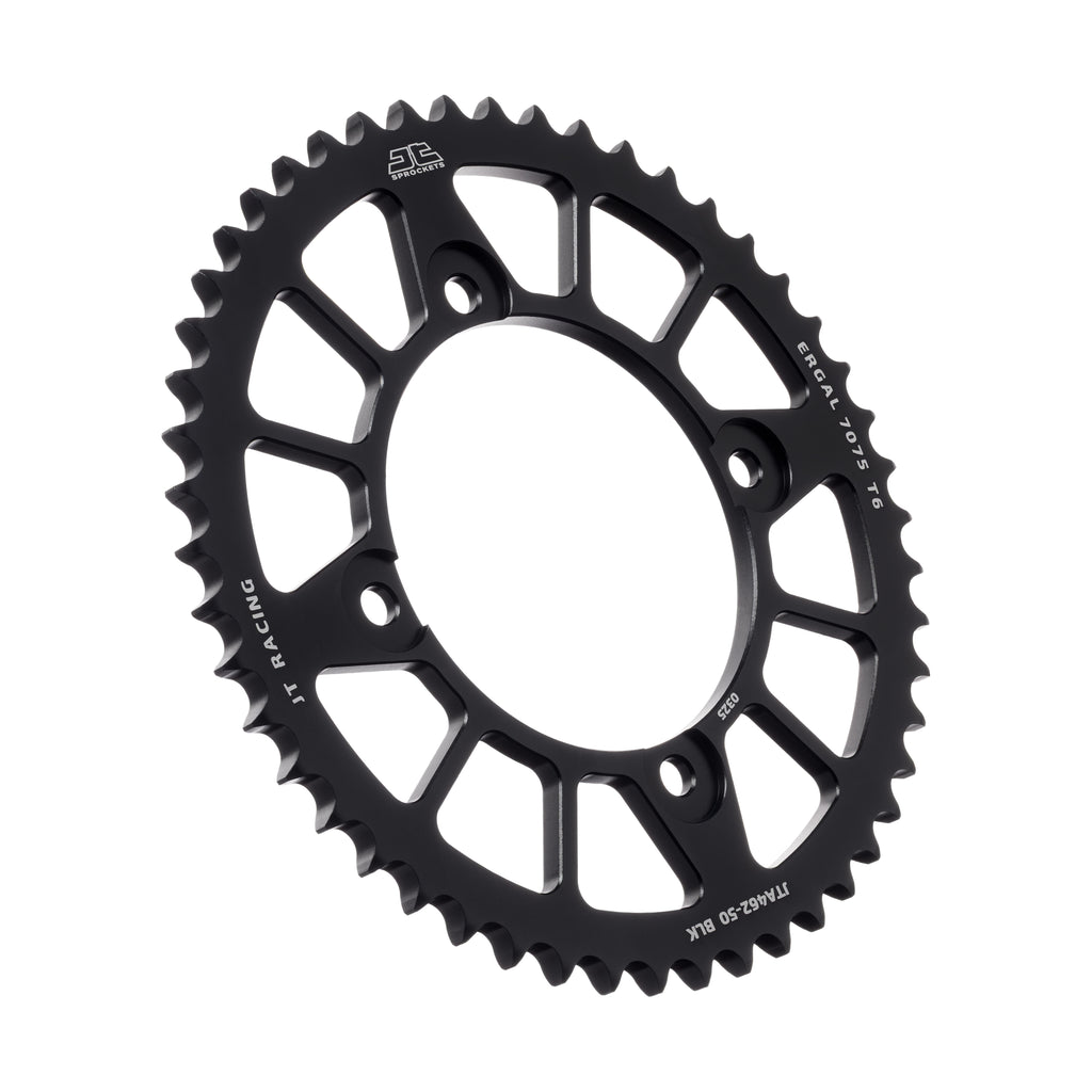 REAR SPROCKET ALLOY BLACK 462, JTA462.50BLK 7075-T6 Aluminium, JTR456