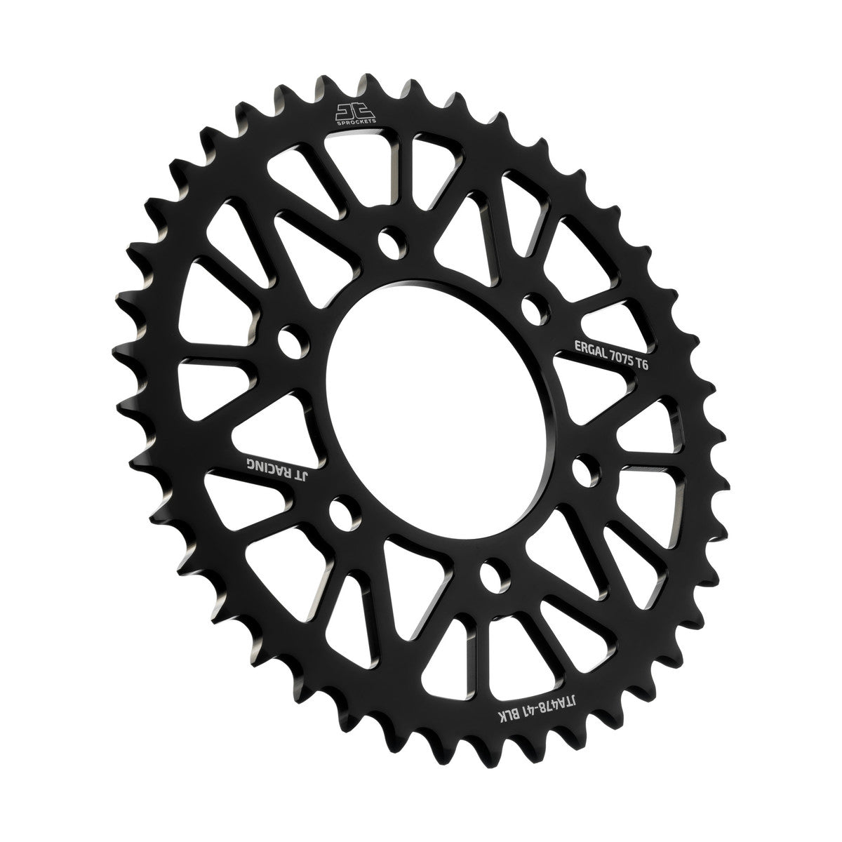 REAR SPROCKET JTA478.41BLK ALLOY, CHAIN 520 (7075-T6 Aluminium)