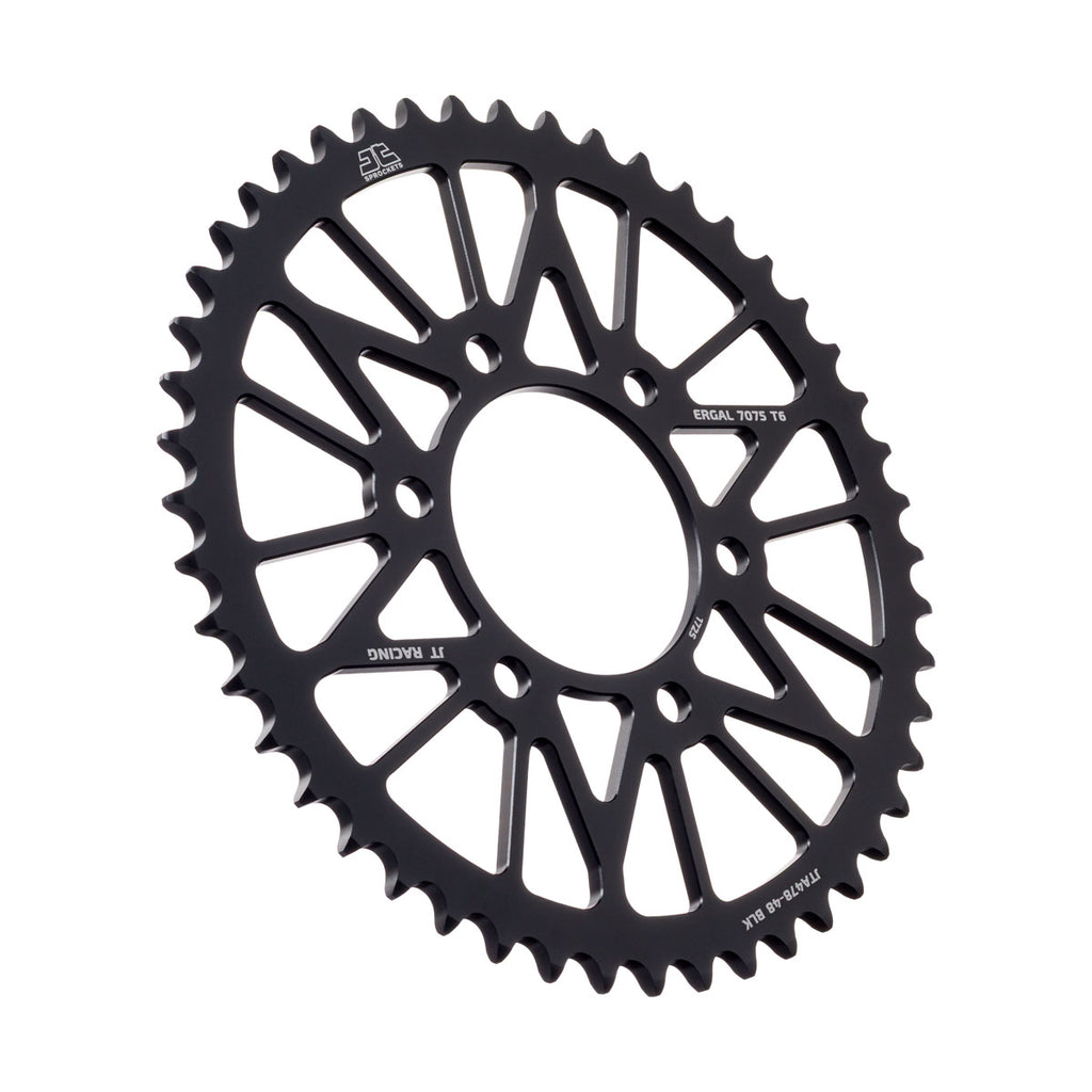 REAR SPROCKET JTA478.48BLK ALLOY, CHAIN 520 (7075-T6 Aluminium)