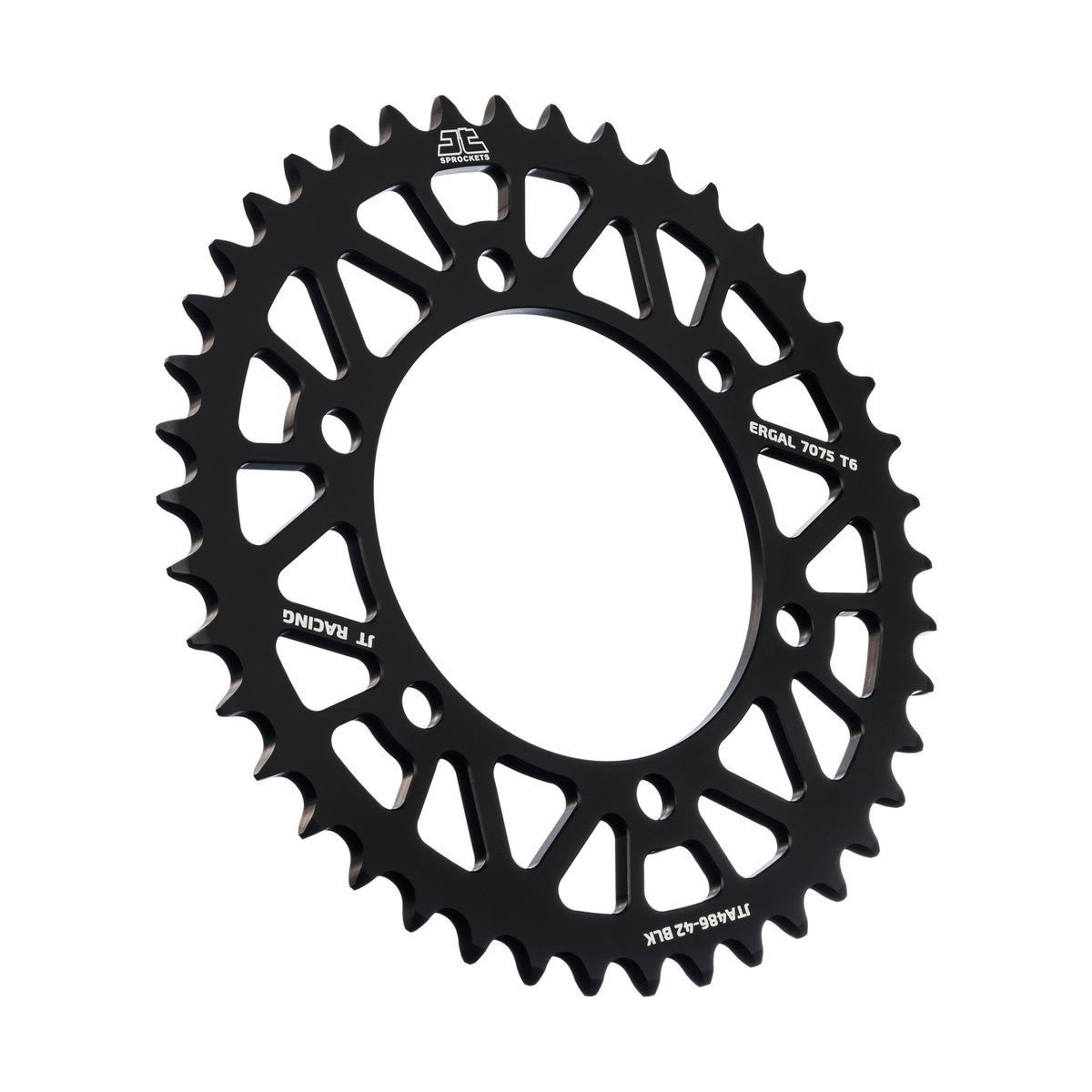REAR SPROCKET ALLOY JTA486.42BLK, HONDA ROAD JT