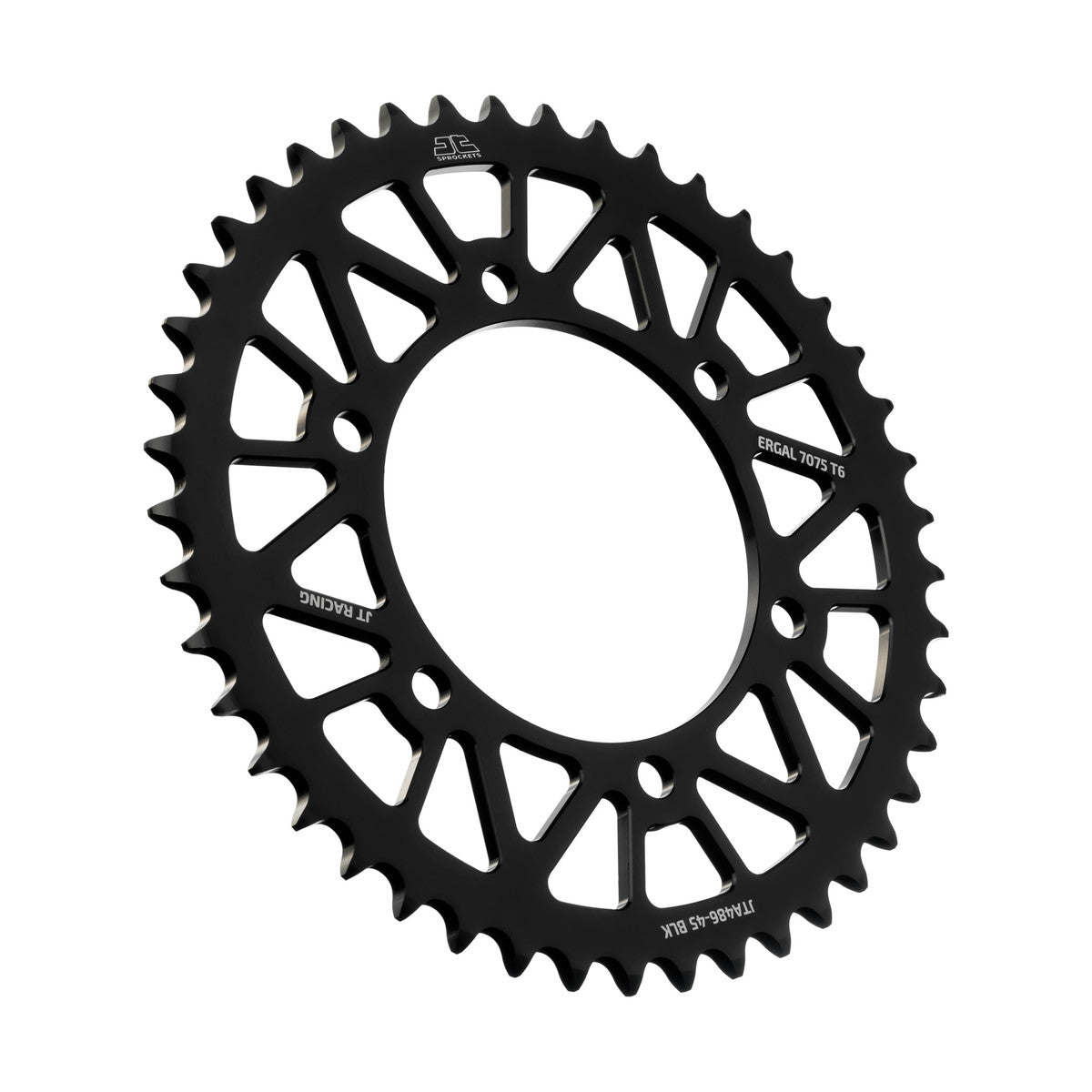 REAR SPROCKET ALLOY JTA486.45BLK, HONDA ROAD JT