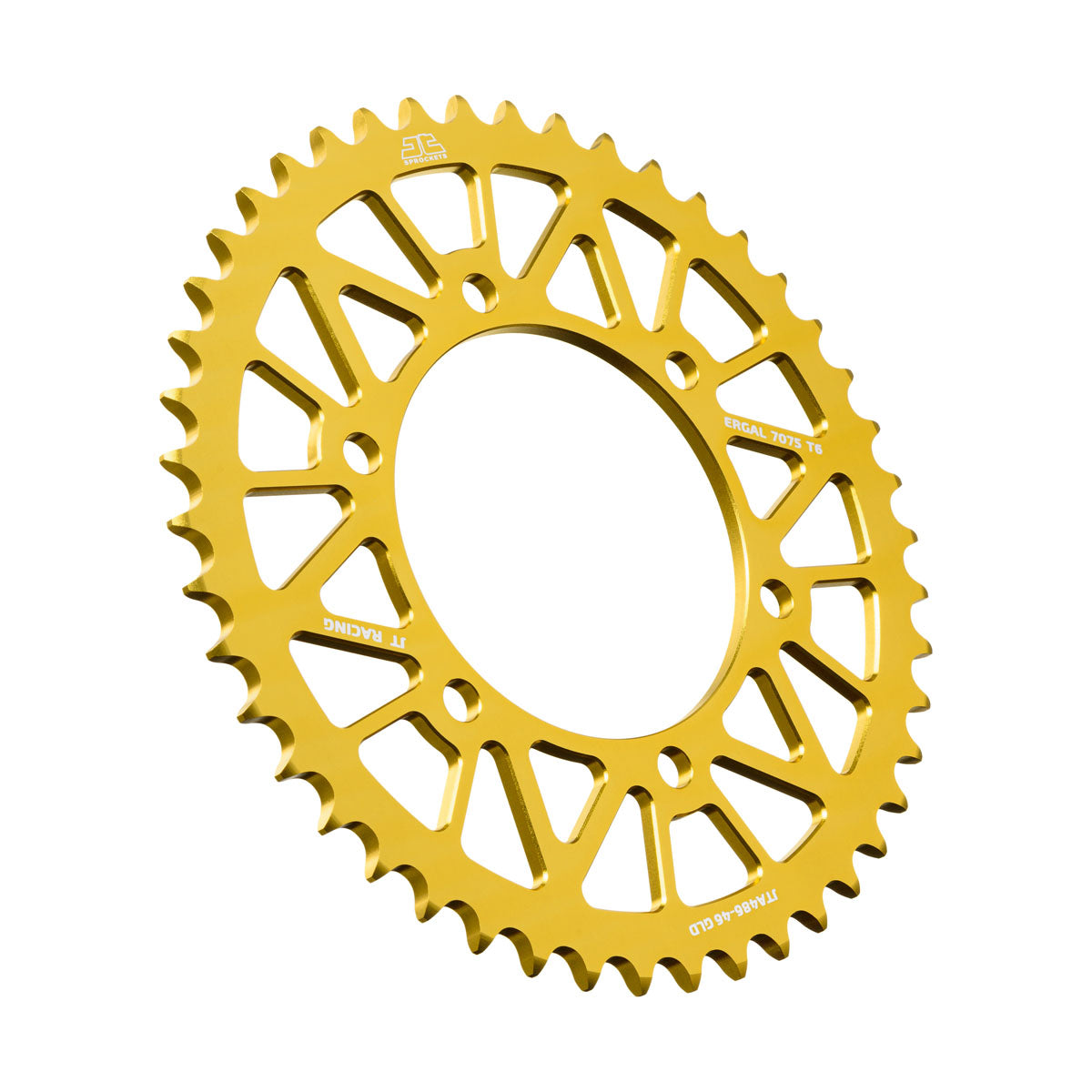 REAR SPROCKET ALLOY JTA486.46GLD, HONDA ROAD JT