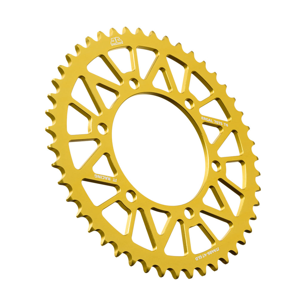 REAR SPROCKET ALLOY JTA486.47GLD, HONDA ROAD JT