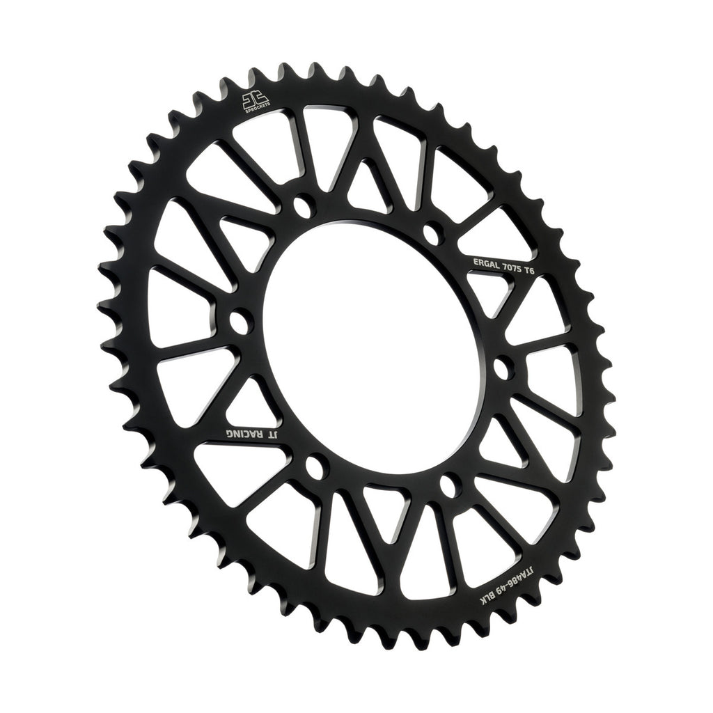 REAR SPROCKET ALLOY JTA486.49BLK, HONDA ROAD JT