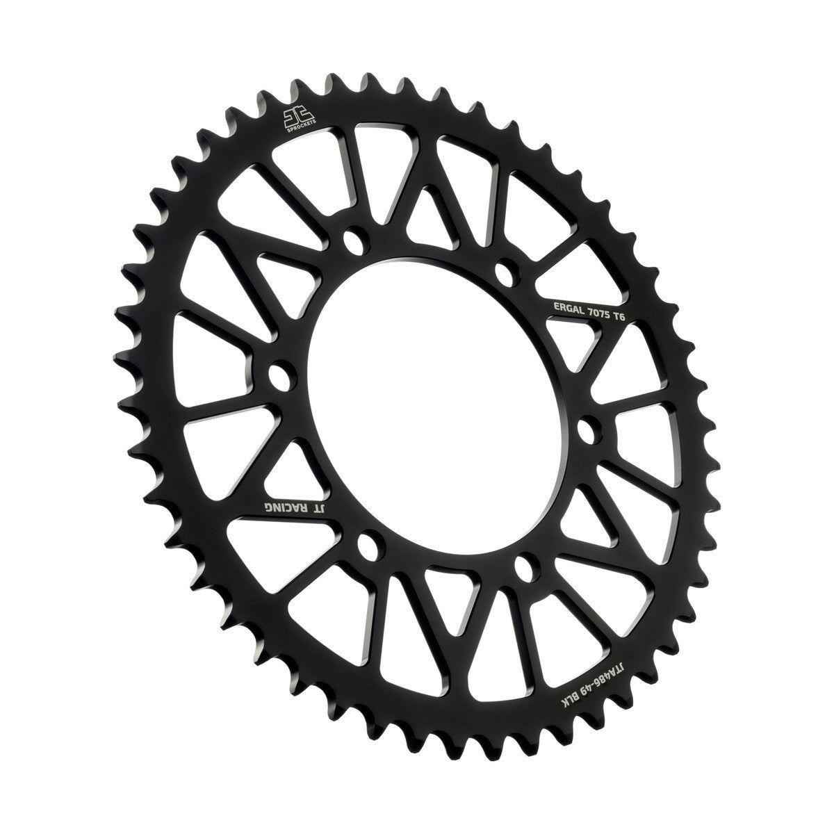 REAR SPROCKET ALLOY JTA486.49BLK, HONDA ROAD JT