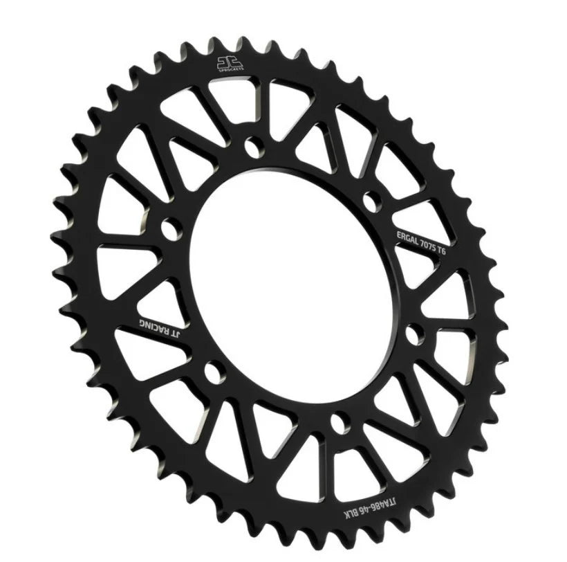 REAR SPROCKET ALLOY JTA486.49BLK, HONDA ROAD JT