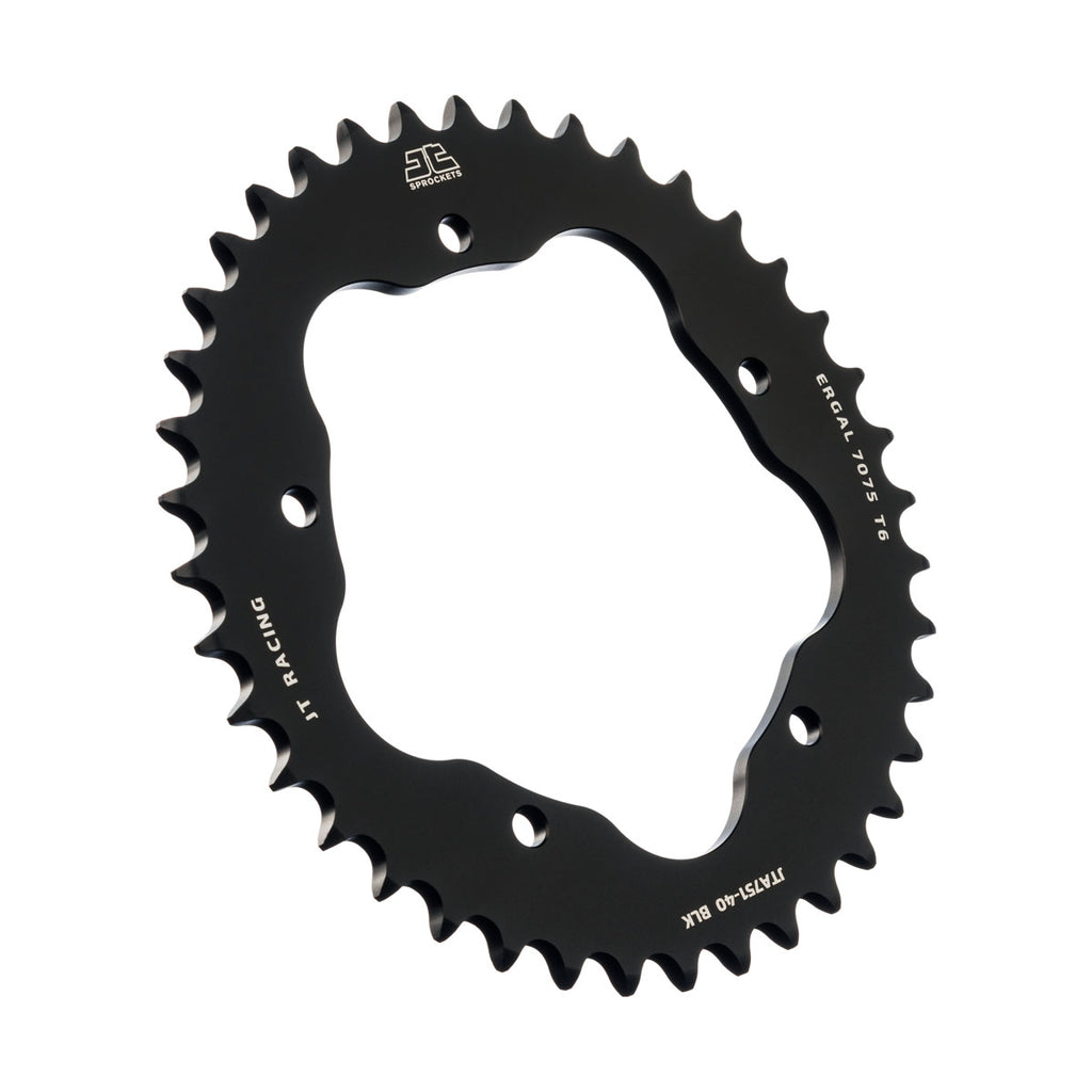 REAR SPROCKET ALLOY JTA751.40BLK, BLACK