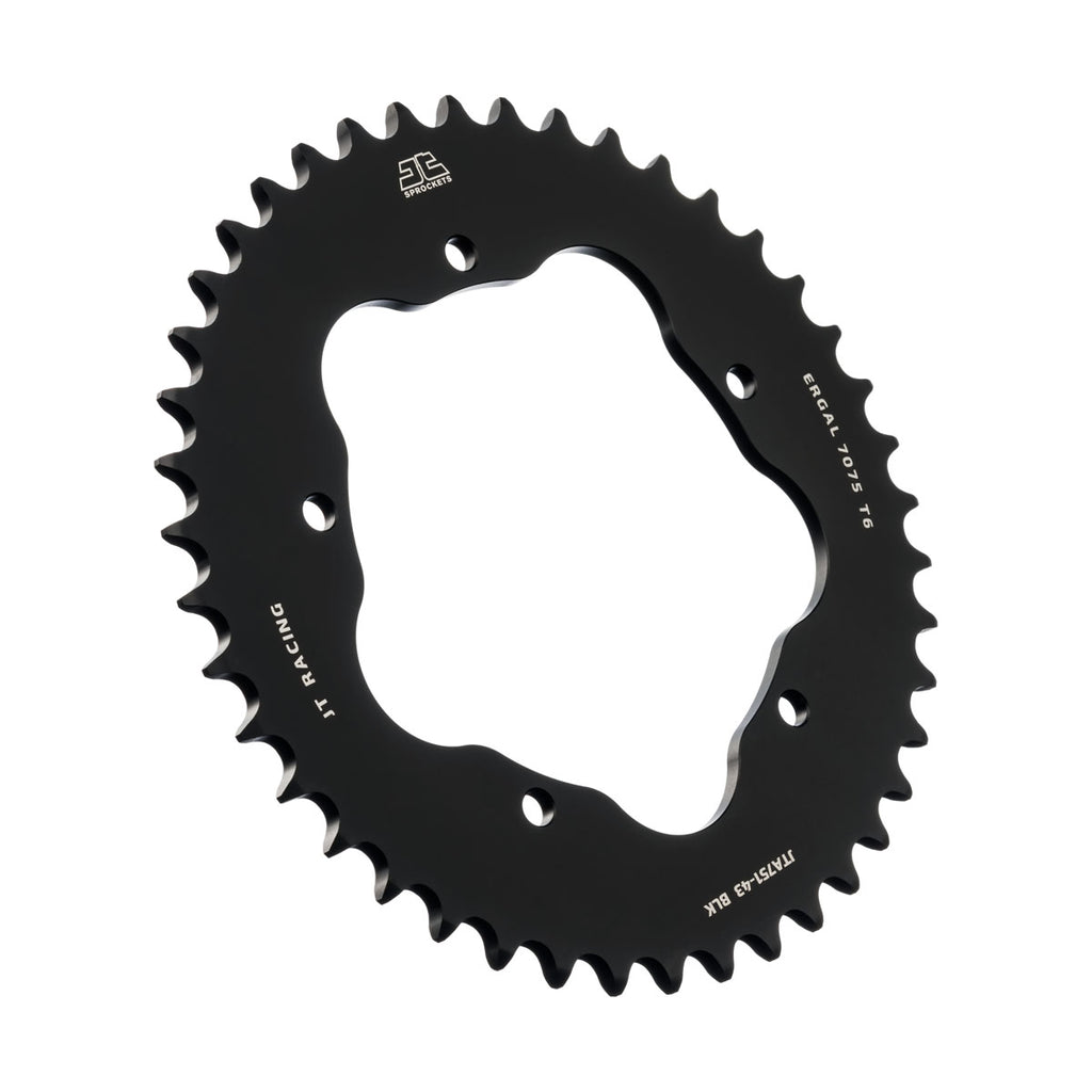 REAR SPROCKET ALLOY JTA751.43BLK