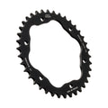 REAR SPROCKET ALLOY BLACK, JTA762.38BLK.7075-T6 Aluminium. DUCATI 520 Chain Conversion