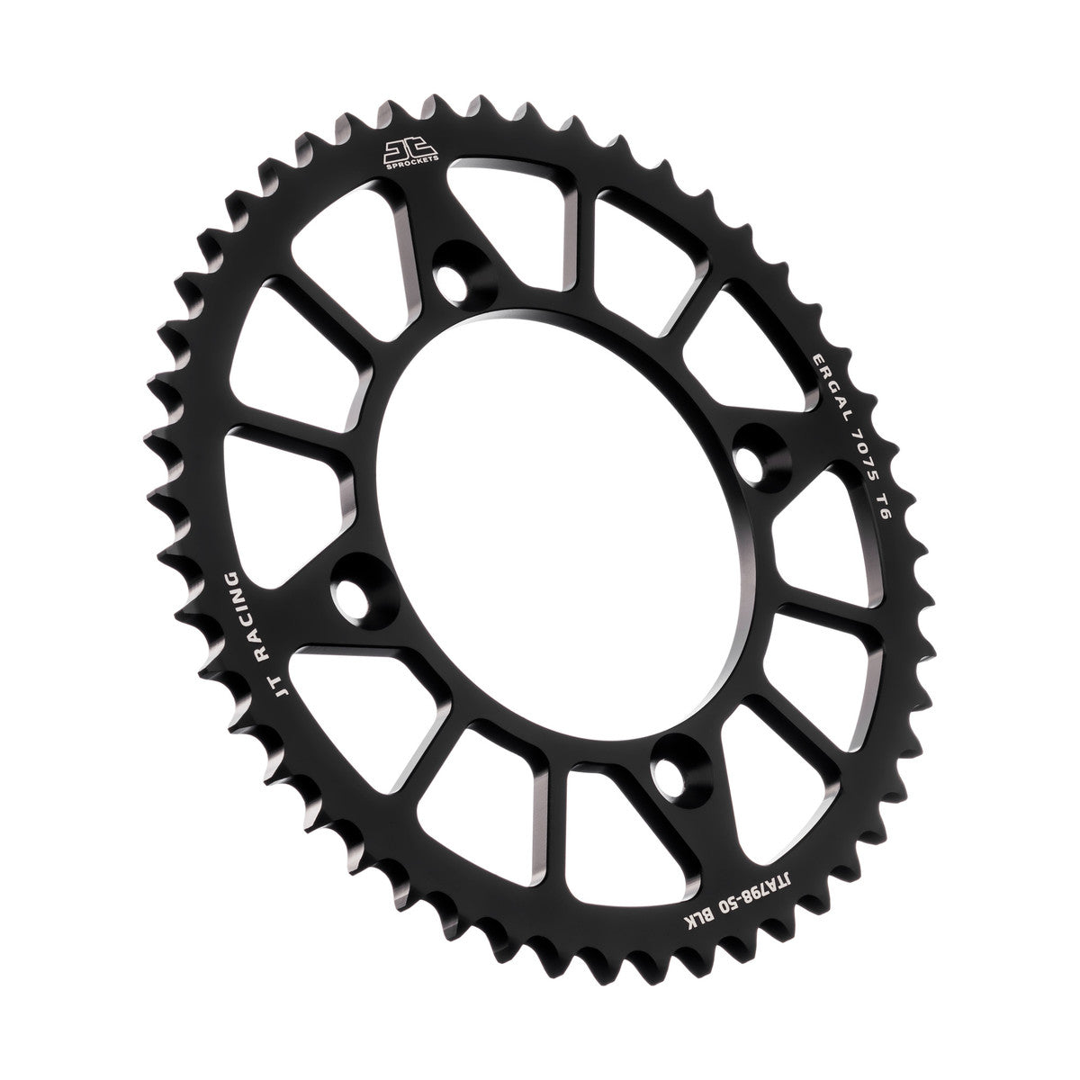 REAR SPROCKET ALLOY BLACK 798, JTA798.50BLK 7075-T6 Aluminium
