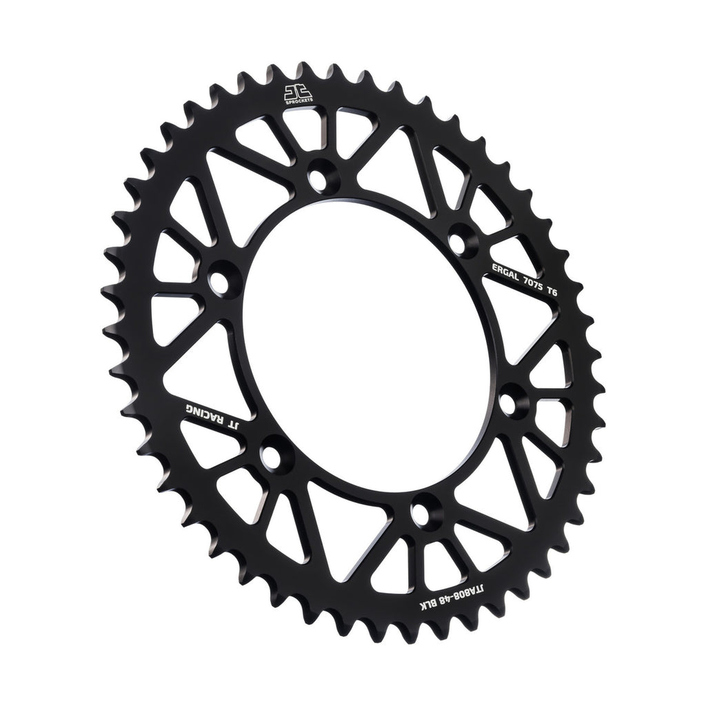 REAR SPROCKET ALLOY BLACK 808, JTA808.48BLK